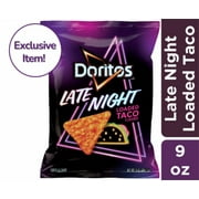 Doritos Late Night Loaded Taco Flavored Tortilla Chips - 9 oz