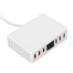 thumbnail image 2 of T9 + 6 puertos QC 3.0 Cargador USB Hub 40W Pantalla multipuerto Estación de carga inteligente 100240V (enchufe del Reino Unido), 2 of 5