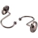 thumbnail image 1 of para Cortina de Ducha Bronce Frotado con Aceite, Anillos Decorativos una Prueba Herrumbre, 16 Piezas, 1 of 5