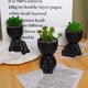 thumbnail image 1 of Maceta para plantar con agujero de drenaje - maceta de plástico para suculentas para cactus, decoración del hogar y organizador de escritorio, 1 of 2