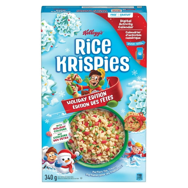 Céréales Kellogg's Rice Krispies édition des fêtes Céréales temps limité