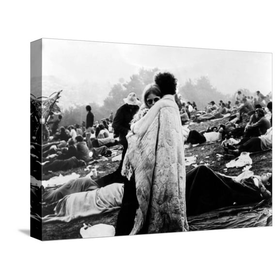 Art.com Woodstock, 1970 Stretched Canvas Print Wall Art, 16" x 12"