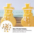 thumbnail image 2 of 24Pcs/Pack DIY Phone Case Accessory Christmas Biscuit Shaped Decor Mixed Style, 2 of 8