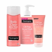 Neutrogena Body Clear Pink Grapefruit Acne Body Wash, 8.5 fl. oz