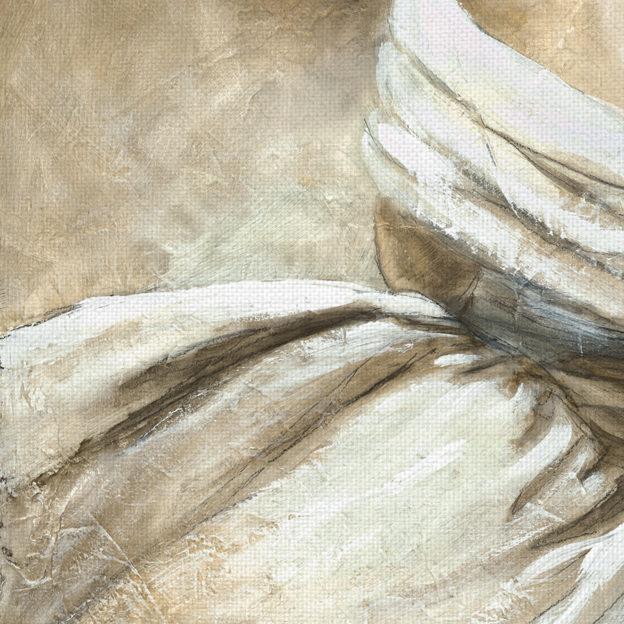 Masterpiece Art Gallery A Quiet Refrain II Soft Woman In Profile By Carol Robinson Canvas Art Print 30" x 40"