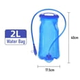thumbnail image 1 of ThinkRider Water Bladder Water Reservoir Hydration Pack Storage Bag BPA Free 1L 1.5L 2L 3L Running Hydration Vest Backpack, 1 of 6