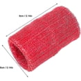 thumbnail image 2 of 12 Pairs Sweatbands Wrist Cotton Sports Wristbands Absorbent Sweatbands for Men Women Children, Random Color, 2 of 5