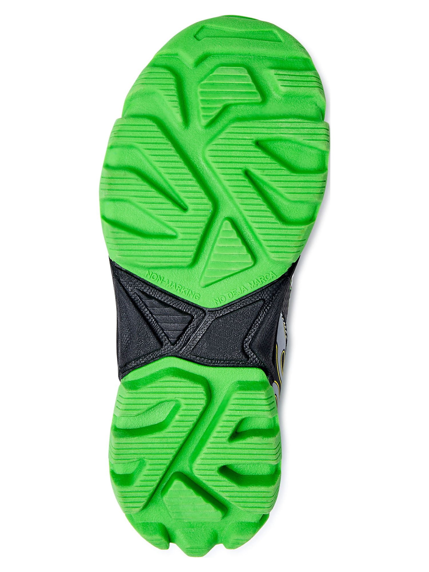 Monster Jam Little & Big Boys License Light-up Athletic Sneakers, Sizes 9-1