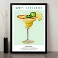 thumbnail image 2 of Eastern Print Spicy Margarita Cocktail Poster Art, Bar Cart Liquor Poster, Bar Art, Drinks Art Home Decor For Bar, Pub, Kitchen, Club, Cocktail Prints, Bar Posters (UNFRAMED) 8x12, 20x30, 2 of 4