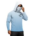 thumbnail image 5 of Mens UPF 50+ Fishing Hoodie Long Sleeve Lightweight Tops with Mask Hiking Running Swim Athletic Workout Shirt, 5 of 5