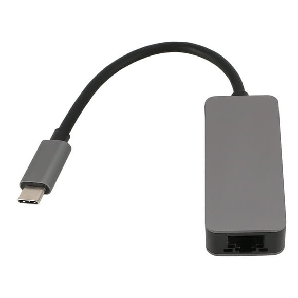 USB C To Ethernet Adapter, 2500Mbps High Speed Broad Compatibility 2.5G Gigabit USB To RJ45 Lan Adapter for Smartphones