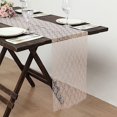 thumbnail image 2 of BalsaCircle 12" x 108" Floral Pattern Lace Table Runner Blush, 2 of 8
