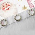thumbnail image 4 of Homewish Kawaii Santa Claus Snowman Black Out Curtains For Children Teens Adults,Happy Christmas Xmas Curtains Pack of 2 (42x63 Each),Dreamy Princess Bedroom Curtains,Super Cozy Room Decor, 4 of 6