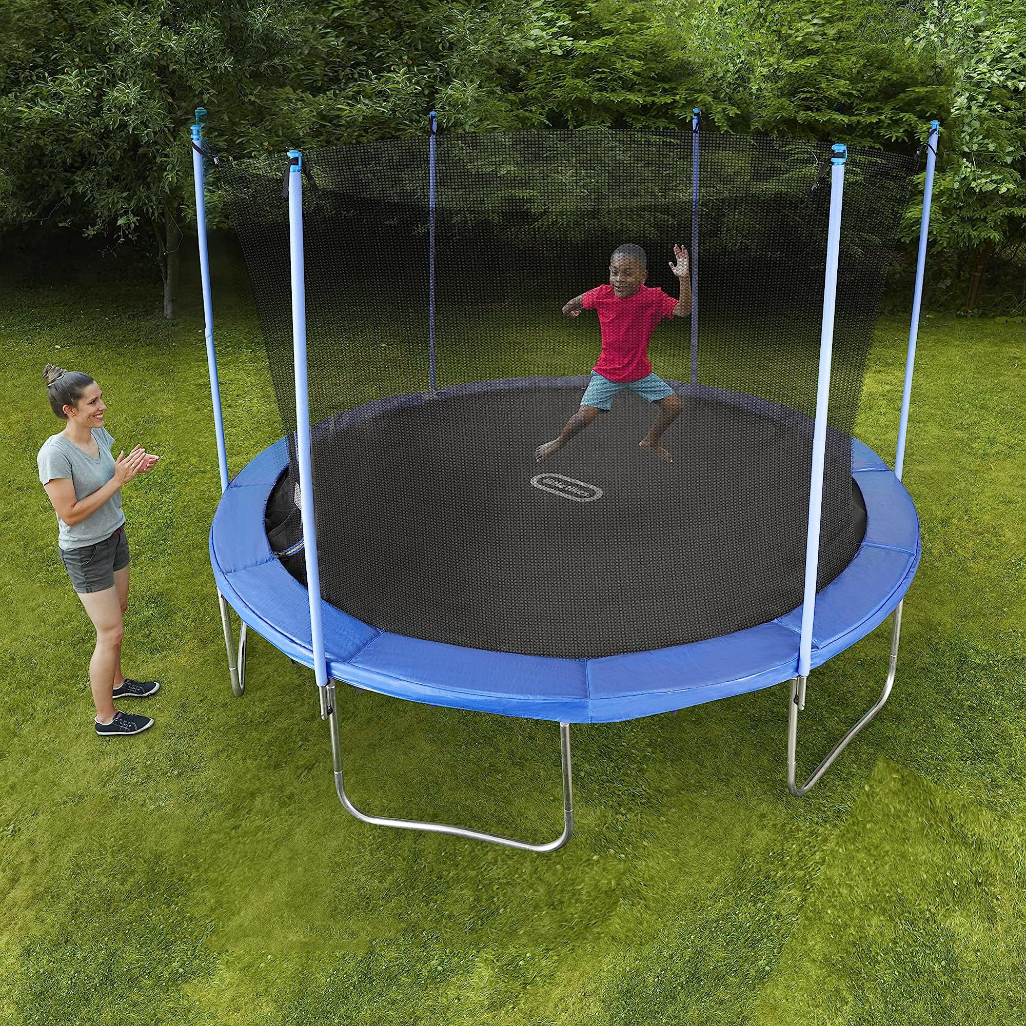Little Tikes 12' Little Tikes Mega Trampoline with Safety Enclosure