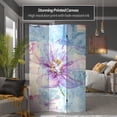thumbnail image 2 of Red Lantern 6 ft. Tall Love Blossom Canvas Room Divider, Foldable 3 Panel, Natural Canvas, 2 of 5
