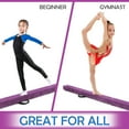 thumbnail image 5 of Infans 7FT Folding Gymnastic Beam Portable Floor Balance Beam w/Handles for Gymnasts, 5 of 7