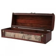 thumbnail image 4 of Wooden Wine Storage Box,Vintage Wooden Red Wine Single Bottle Wine Box Wine Box Unrivaled Performance, 4 of 12