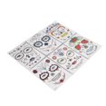 thumbnail image 4 of Halloween  Stickers, Halloween Face Stickers Safe 18Pcs Different Patterns  For Festival, 4 of 8