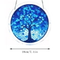 thumbnail image 3 of YangKa Blue Heart Tree Acrylic Puzzle Suncatcher, Vibrant Window Hanging, Great for Nature Lovers, Thoughtful Home Decor, 3 of 7