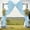 Blue, variant on Oversized Bow, Christmas Tree Topper and Large Decorative Bow for Wedding Arch, Holiday Party Decor Indoor and Outdoor