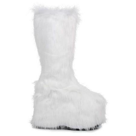 

500-Fuzz Chunky Heel Platform Boot