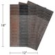 thumbnail image 5 of CHAO Mantel individual, 8 manteles individuales de vinilo tejido por grupo, tapete aislante de PVC de bambú adecuado para la cocina XiXi, 5 of 5