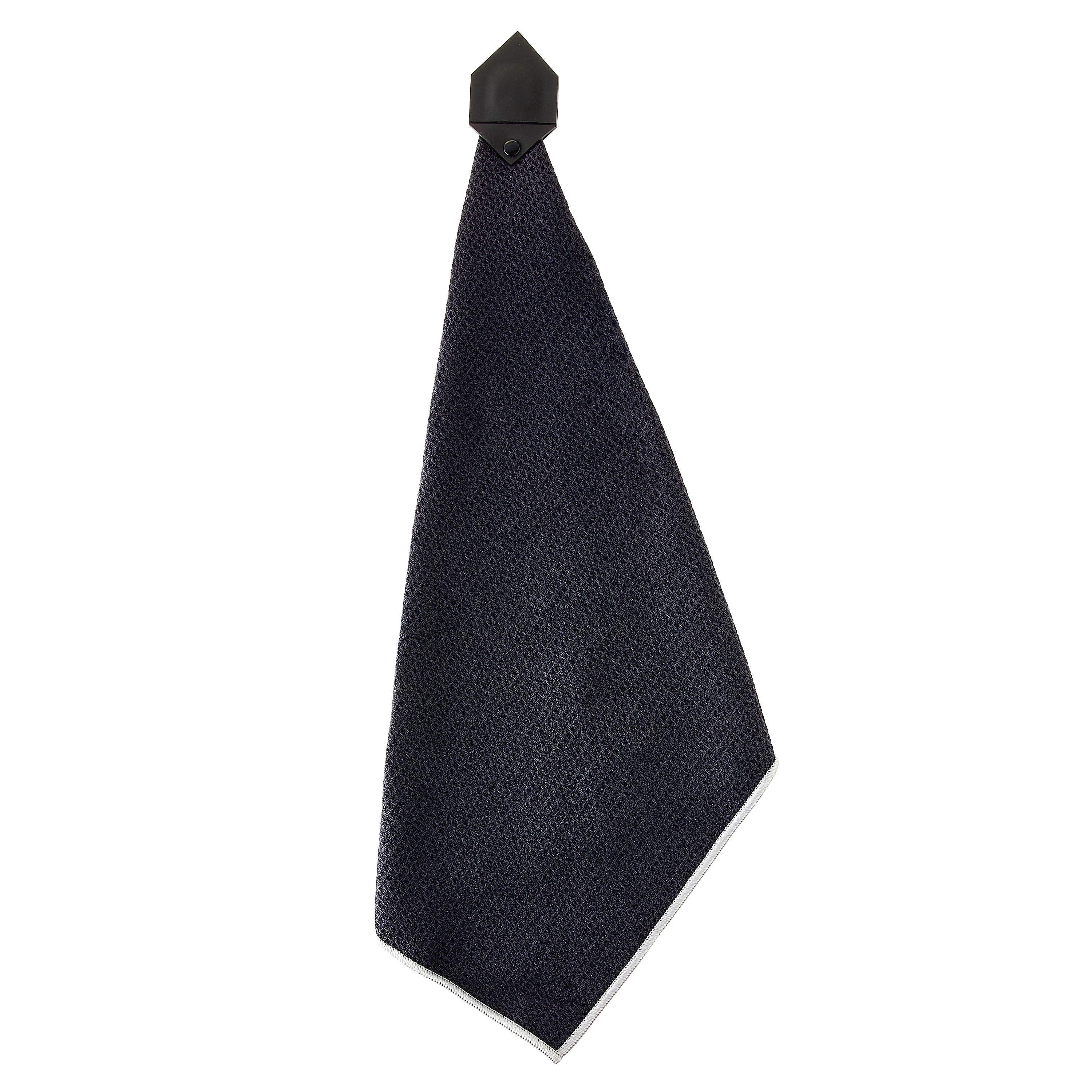(2 pack) Athletic Works Magnetic Microfiber Golf Towel – Black, Ultra-Absorbent Towel with Strong Magnet for Golf Bags & Carts