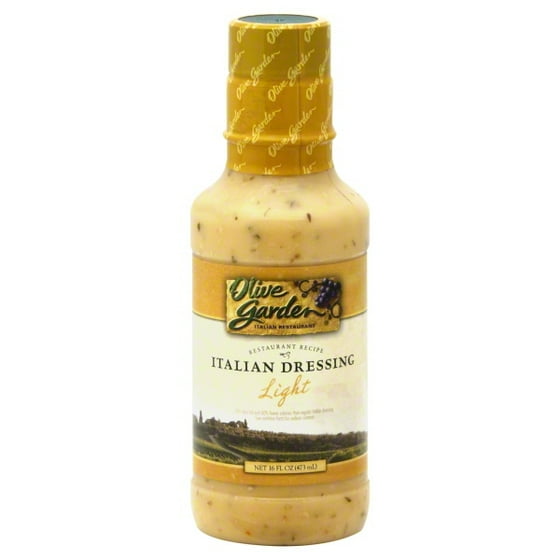 Olive Garden Light Italian Dressing 16 Fl Oz Plastic