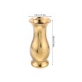 thumbnail image 2 of unbranded Florero Pequeño Dorado De Acero Inoxidable Para Arreglo Floral Y De Hogar, 2 of 6