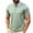 Mint Green, variant on TKKCS Mens Color Block Performance Polo Shirts- Stretch Summer Business Casual Breathable Regular Fit Short Sleeve Polo Black Size XL