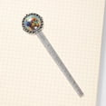 thumbnail image 4 of Graffiti Vintage Silver Lace-Edged Bookmark: a Delightful Gift for Book Lovers and Readers, 4 of 5