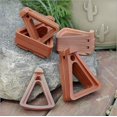 thumbnail image 3 of Set of 24 triangular flowerpot feet for indoor and outdoor, 3 of 5