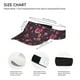 thumbnail image 3 of Balery Rose Mix Leopard 2 Gorra deportiva con visera ajustable para mujer y hombre (talla única), 3 of 7