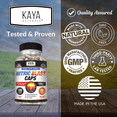thumbnail image 4 of Kaya Naturals - Nitric Blast Potent All-Natural Herbal Supplement for Maximum Health Benefits | Pre-Workout | Increased Energy | Improved Nighttime Performance (180 Count), 4 of 9