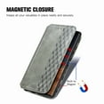 thumbnail image 5 of Dteck Case for Samsung Galaxy S23 Ultra,Magnetic Leather Card Slots Wallet Case Hybrid Rubber Shockproof Kickstand Cover for Galaxy S23 Ultra, Gray, 5 of 5