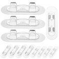 thumbnail image 2 of 30 Pcs Cord Holders Wall Cord Clips Finisher Wire Clamp Wall Cable Clips Wire Fixer Clips Wire Clips, 2 of 2