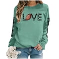 thumbnail image 4 of WEAIXIMIUNG Mama Chandails pour Femmes Brodés Femmes Col Rond Décontracté Chandails Légers Manches Longues Imprimé Graphique Poulet Chandail Chandails Haut Blouse, 4 of 4