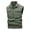 Army Green-C, variant on Mens Quick Dry Fishing Vests Lightweight Sleeveless Jackets with Zipper Pockets for Travel Hiking Khaki 4(M)