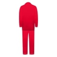thumbnail image 7 of ZQGJB Christmas Pajamas for Family Silk Satin Pajamas 2024 Long Sleeve Button Down Shirt and Long Bottom Pants Soft Sleepwear Comfy Pjs Loungewear Matching Sets Red Dad-S, 7 of 7