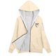 thumbnail image 4 of HongQid Women's Sherpa Plus Size Casual Fuzzy Hoodies Sweatshirt Long Sleeve Full Zipper Track Tops Athletic Jackets with Pockets, 4 of 4