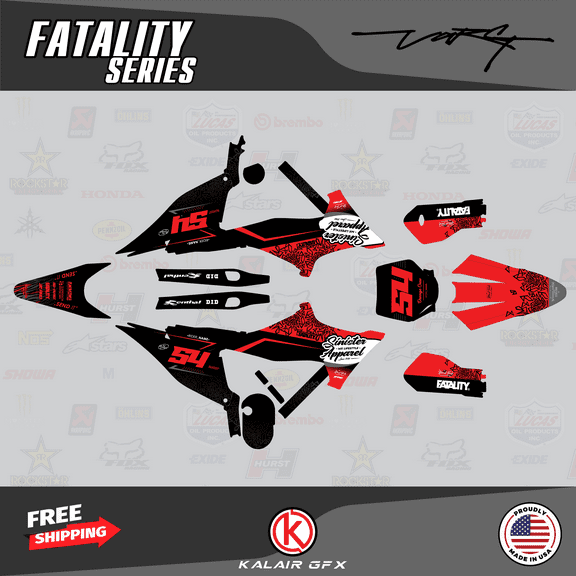 Kalair GFX Graphics Kit for Stark Future-Varg Electric Dirt Bike (All Years) Fatality Series