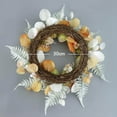 thumbnail image 3 of Porte d'Entrée Guirlande de Fleurs Roses Artificielles à l'Extérieur des Vacances de Bureau, 3 of 9