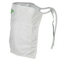 thumbnail image 3 of Water Hyacinth Embroidered 3 Pockets Chef's Apron - White OSFM, 3 of 4