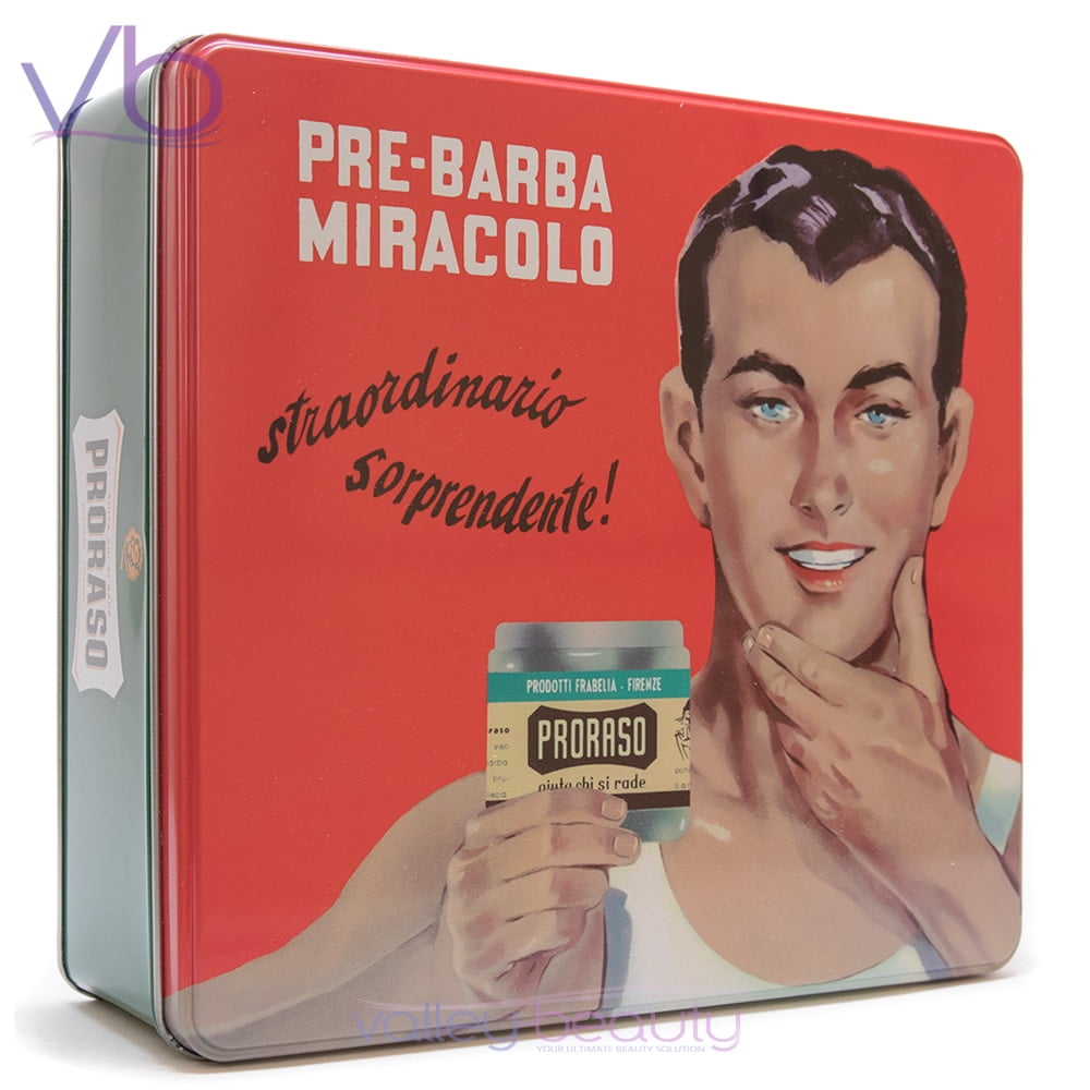 Proraso Vintage Gino Shaving Box, Great Gift Set