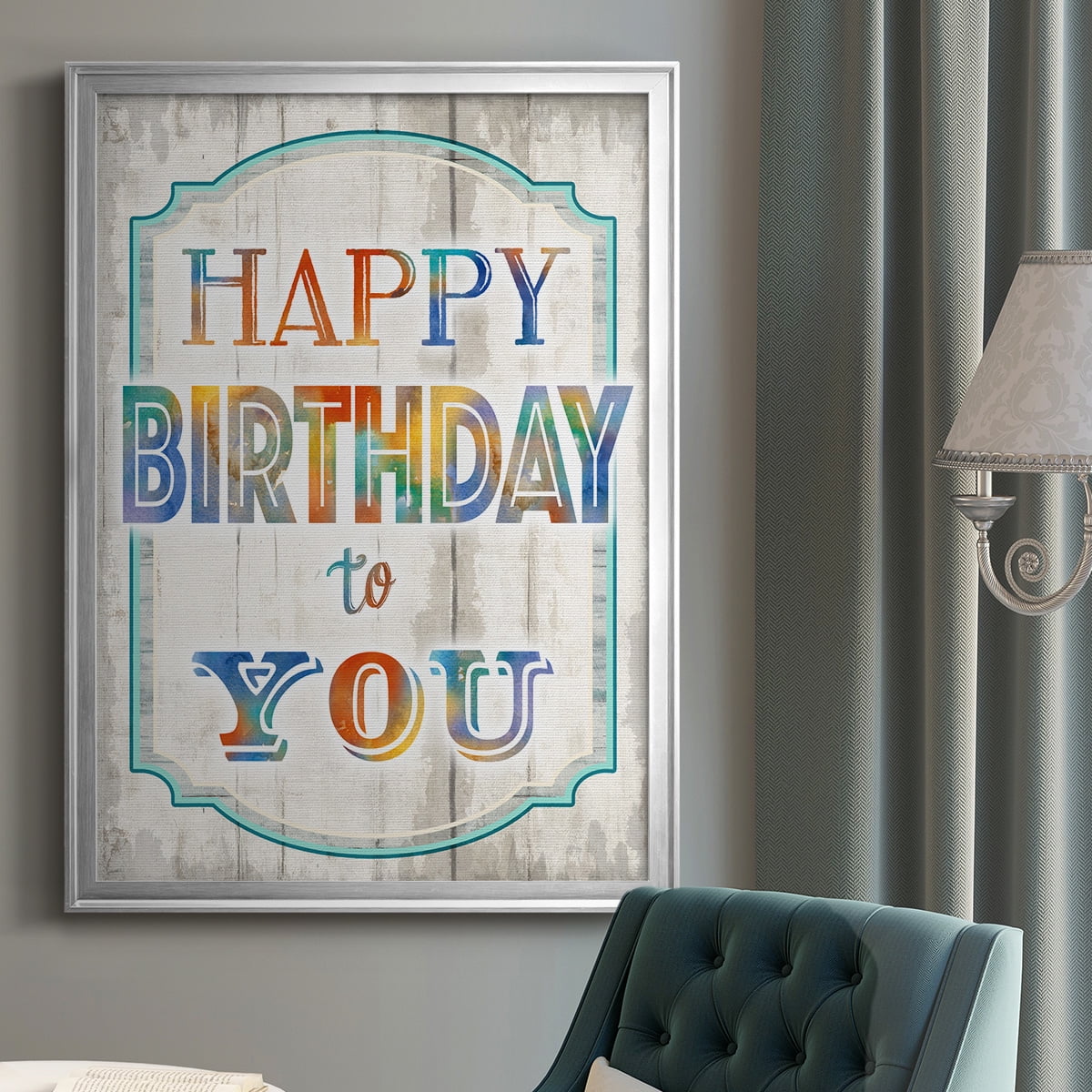 Happy Birthday to You Premium Framed Print - Ready to Hang