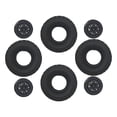 thumbnail image 4 of eje de rueda de neumáticos de camión rc RC 1:16 todoterreno coche neumático y Llanta de negro con esponja insertos paquete de 4 - Rueda de Neumáticos Llantas, 4 of 9