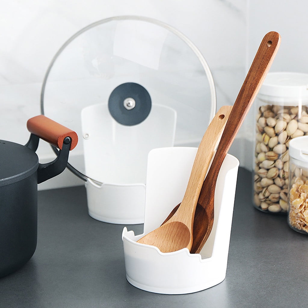 kitchen utensil set and holder