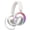 Ivory White, variant on MS-B16 Open-Back Gaming Headset, Low Latency Bluetooth, RGB Lights, 40mm Driver, 20 h Battery, Detachable Mic