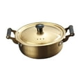 thumbnail image 3 of GROWTH TANK Casserole à Ramen Coréenne Maison Multifonctionnelle Casserole de Fruits de Mer pour Camping Randonnée Ragoût 22 cm, 3 of 8