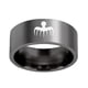 thumbnail image 1 of Nueva moda James Bond 007 anillo Spectre anillo de hombre moda Metal pulido patrón fantasma anillo accesorios joyería de fiesta, 1 of 5